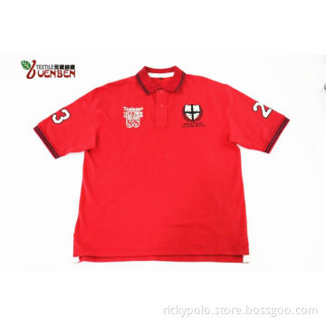 95%Cotton 5%Spandex Solid Jersey With Embroidery